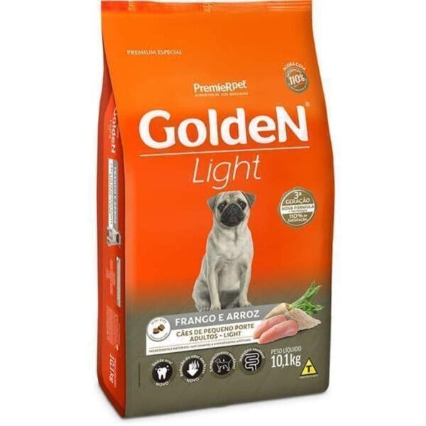 Golden Light Cães Adultos Raça Pequena 10Kg
