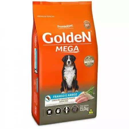Golden Mega Cães Adultos 15Kg