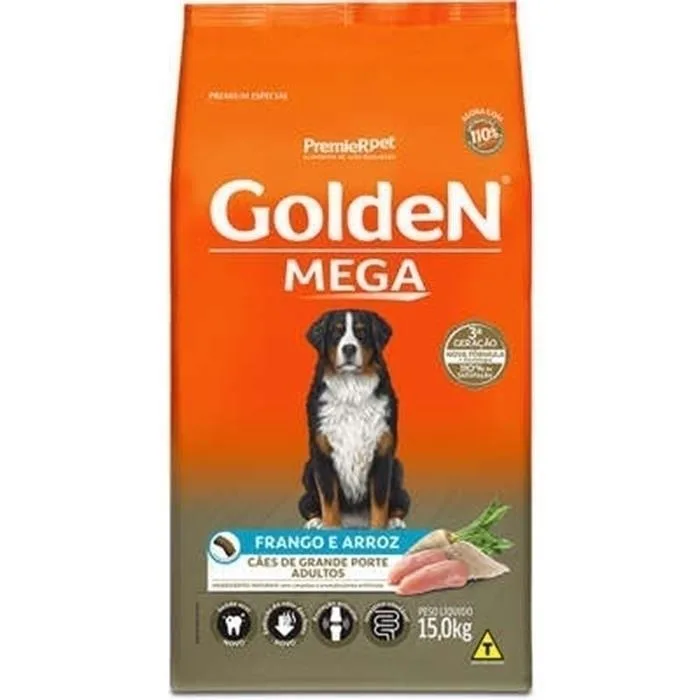 Golden Mega Cães Adultos 15Kg