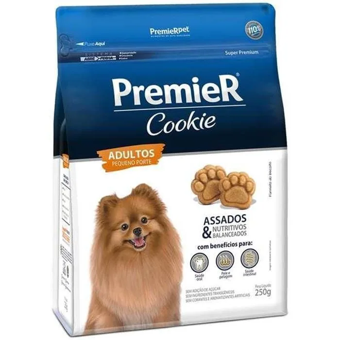 Premier Cookie Adulto Raça Pequena 250G