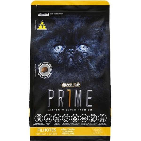 Special Cat Prime Gatos Filhotes Frango E Arroz 10Kg