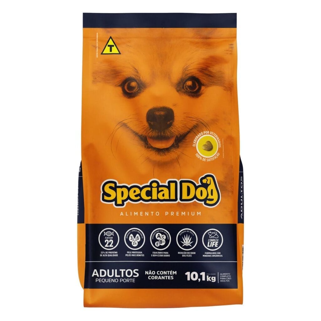 Special Dog Cães Adultos Raça Pequena Carne 10,1Kg
