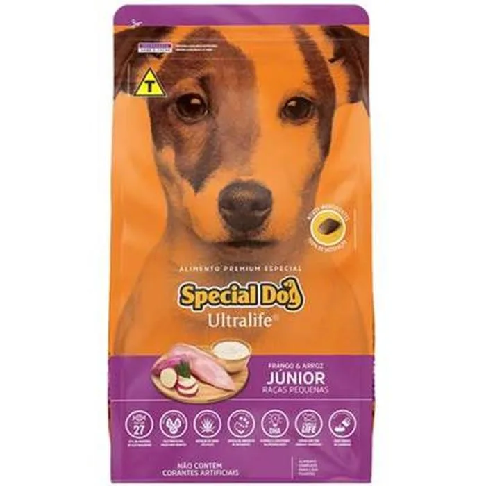 Special Dog Ultralife Cães Filhotes Raça Pequena 15Kg