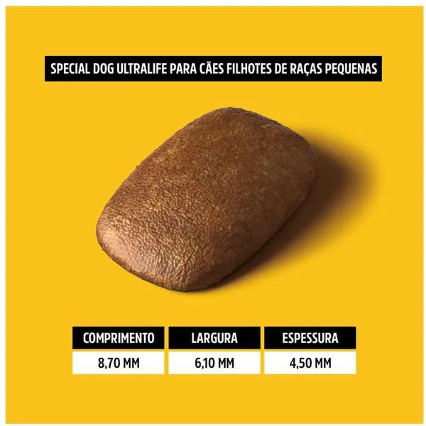 Special Dog Ultralife Cães Filhotes Raça Pequena 15Kg