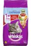 Whiskas Gatos Adultos Castrados Carne 1Kg