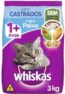 Whiskas Gatos Adultos Castrados Peixe 3Kg