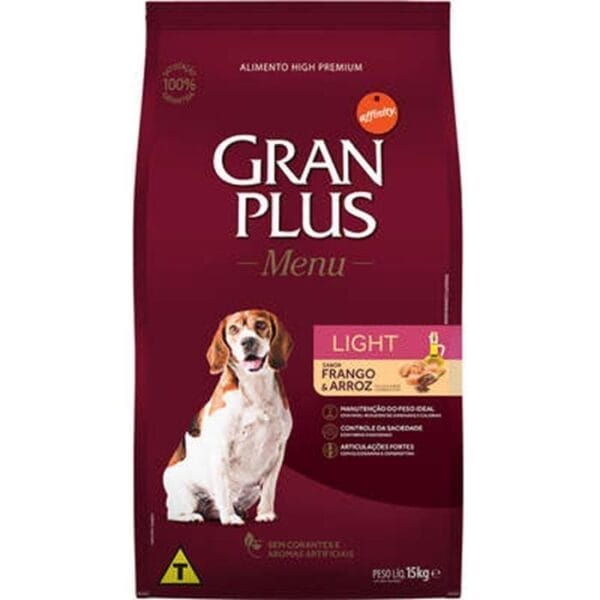 Granplus Cães Adultos Light 15Kg