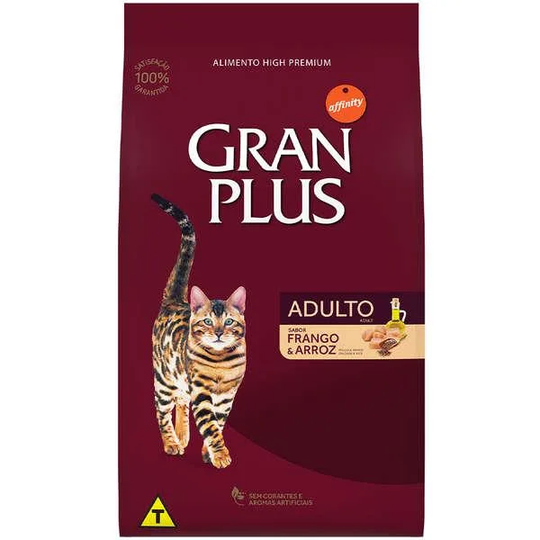 Granplus Gatos Adultos Frango E Arroz 3Kg