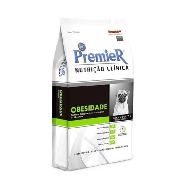 Premier Nutrição Clínica Cães Adultos Raça Pequena Obesidade 10Kg