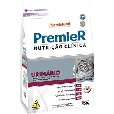 Premier Nutrição Clínica Gatos Adultos Urinário 500G