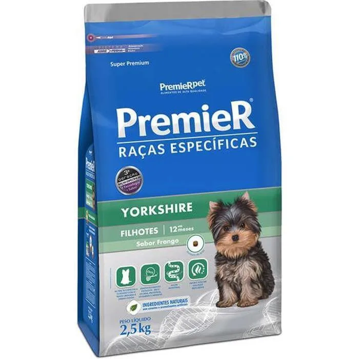 Premier Yorkshire Filhote 2,5Kg