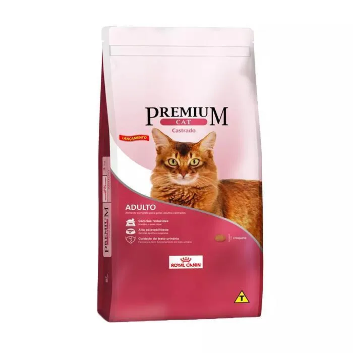 Premium Gatos Adultos Castrados 1Kg