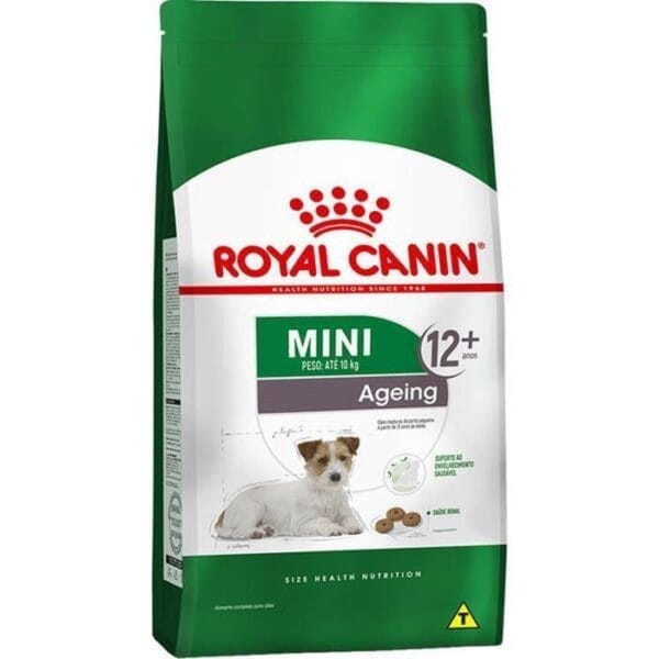 Royal Canin Cães Adultos 12+ Mini 2,5Kg