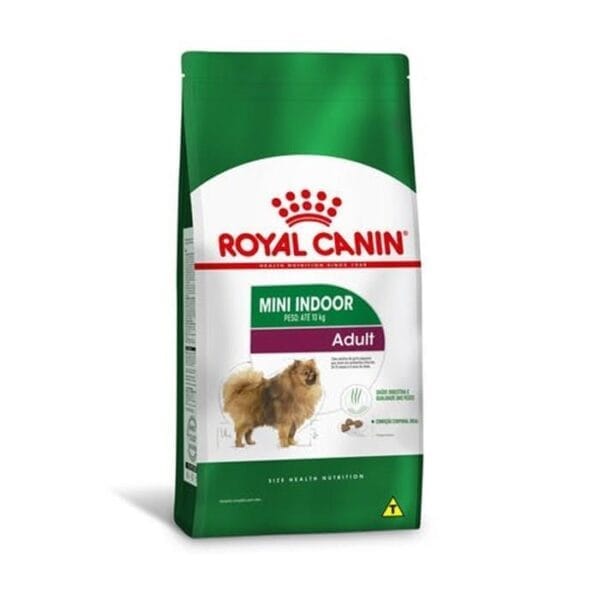Royal Canin Cães Adultos Mini Indoor 1Kg