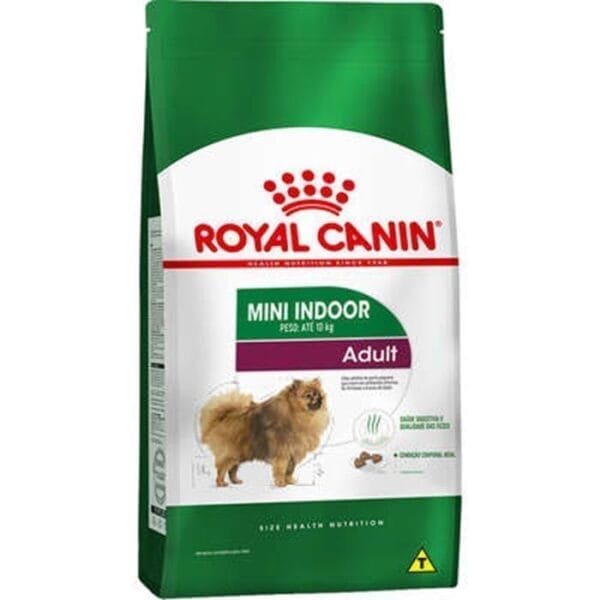 Royal Canin Cães Adultos Mini Indoor 7,5Kg