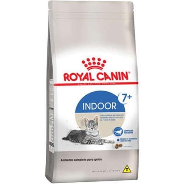 Royal Canin Gatos Adultos 7+ Indoor 400G