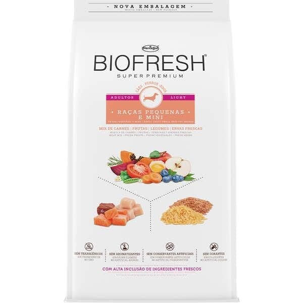 Biofresh Cães Adultos Light Raça Pequena 3Kg