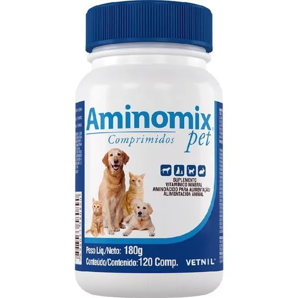 Aminomix Pet 120 Comprimidos