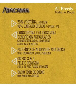 Atacama Cães Adultos Todos Os Tamanhos 20Kg