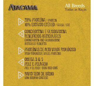 Atacama Cães Adultos Todos Os Tamanhos 20Kg