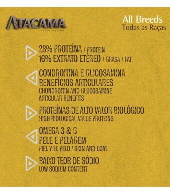 Atacama Cães Adultos Todos Os Tamanhos 20Kg