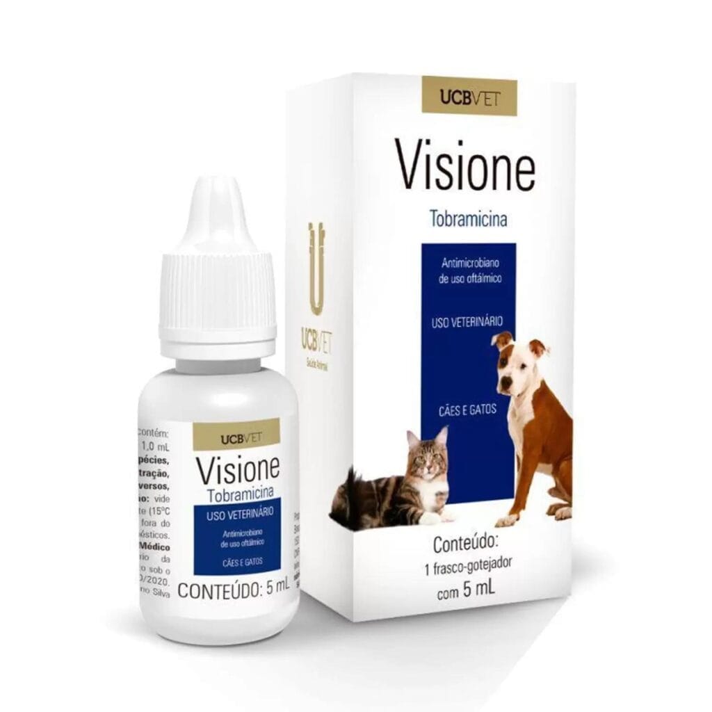 Colírio Visione Cães E Gatos 5Ml