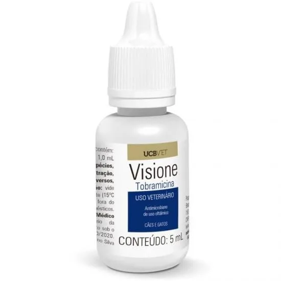 Colírio Visione Cães E Gatos 5Ml