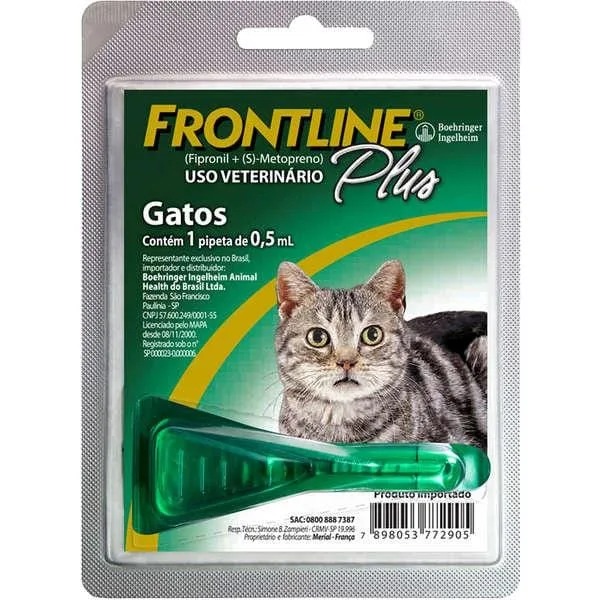 Frontline Plus Gatos