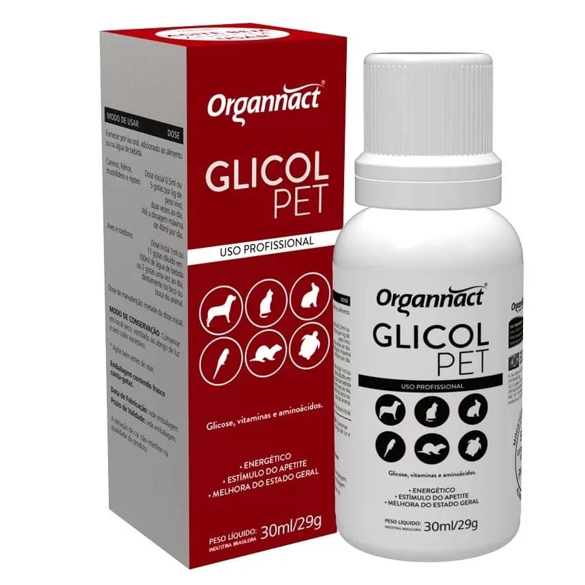 Glicol Pet Organnact 30Ml