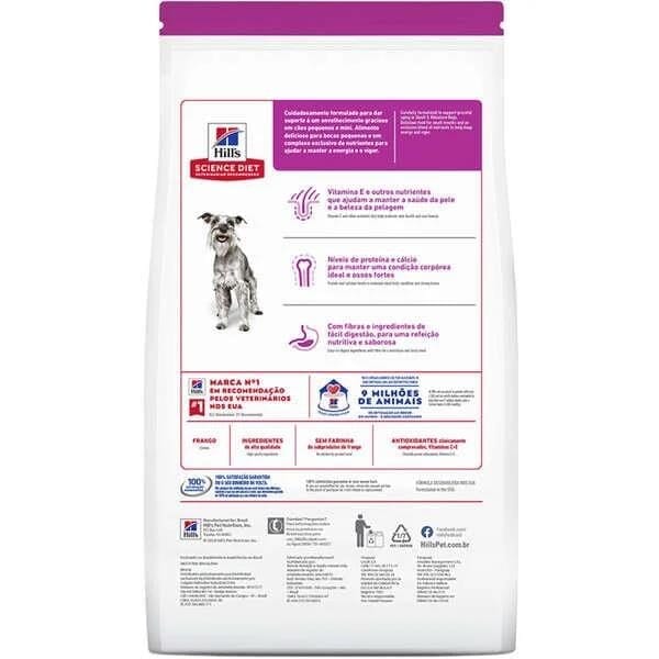 Hills Cães Adultos 7+ Pequenos E Mini 6Kg