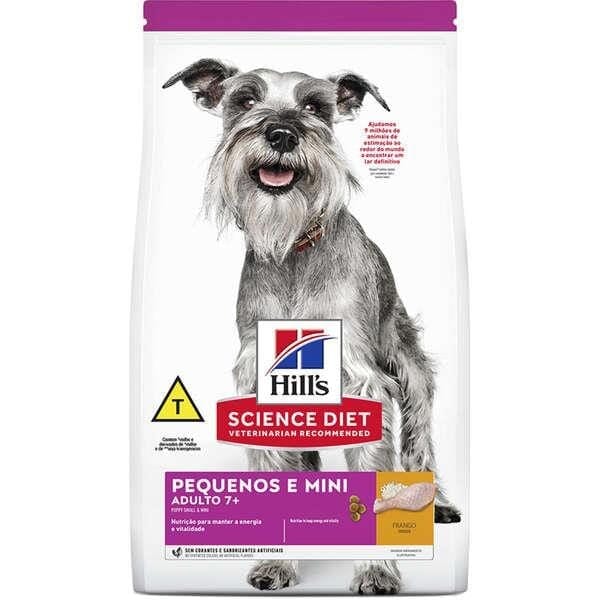 Hills Cães Adultos 7+ Pequenos E Mini 6Kg
