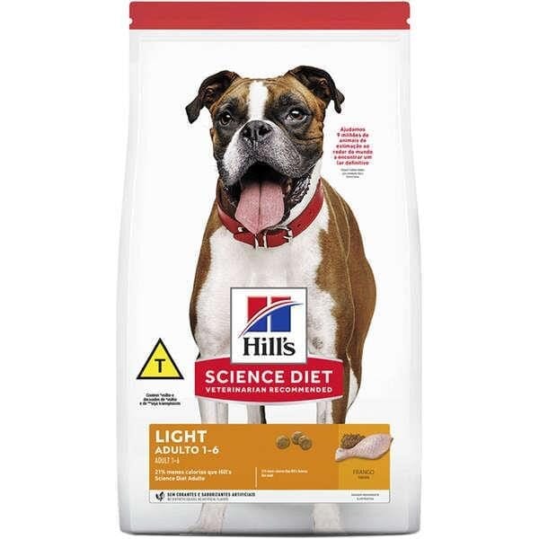 Hills Cães Adultos Light 6Kg