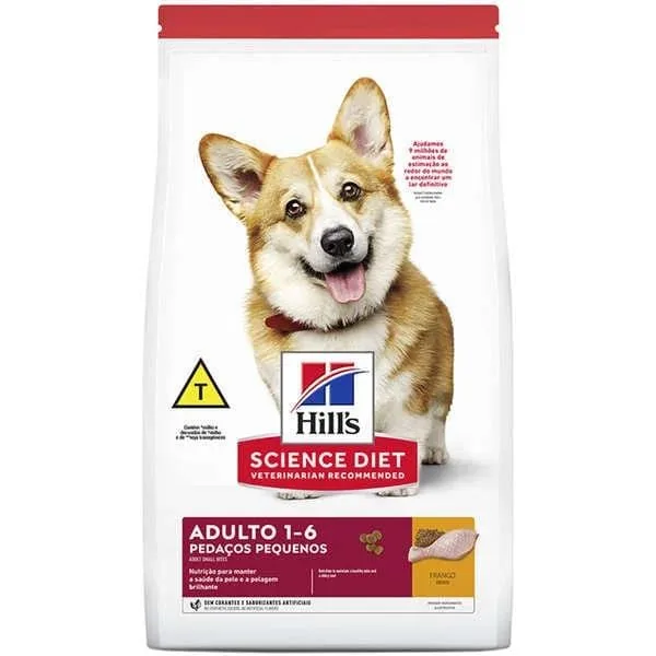 Hills Cães Adultos Pedaços Pequenos 12Kg