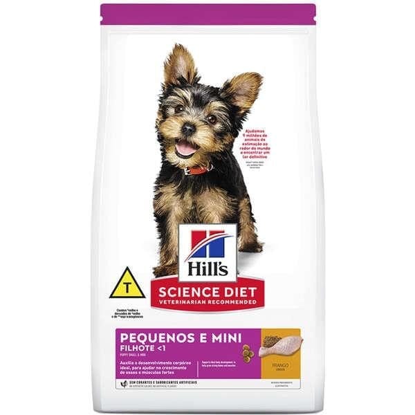 Hills Cães Filhote Raça Pequena E Miniatura 800G