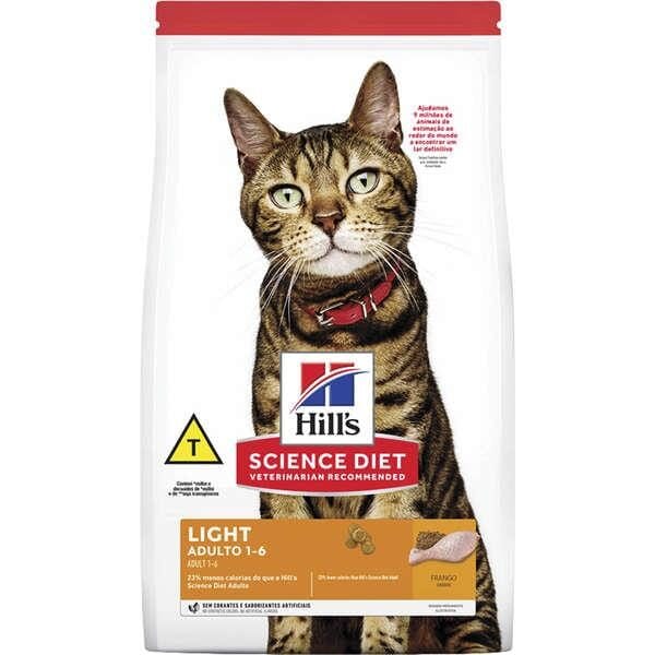 Hills Gatos Adultos Light 6Kg
