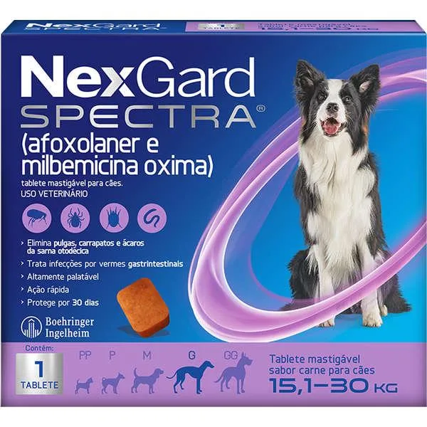 Nexgard Spectra Cães 15,1 A 30Kg