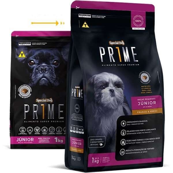 Special Dog Prime Cães Filhotes Raça Pequena 3Kg