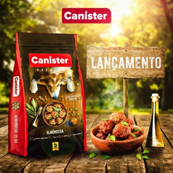 Canister Cao Almondega 15Kg