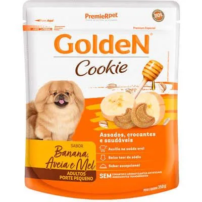 Golden Cookie Adulto Banana E Aveia 350G