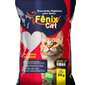 Areia Higienica Fenix Cat 4Kg